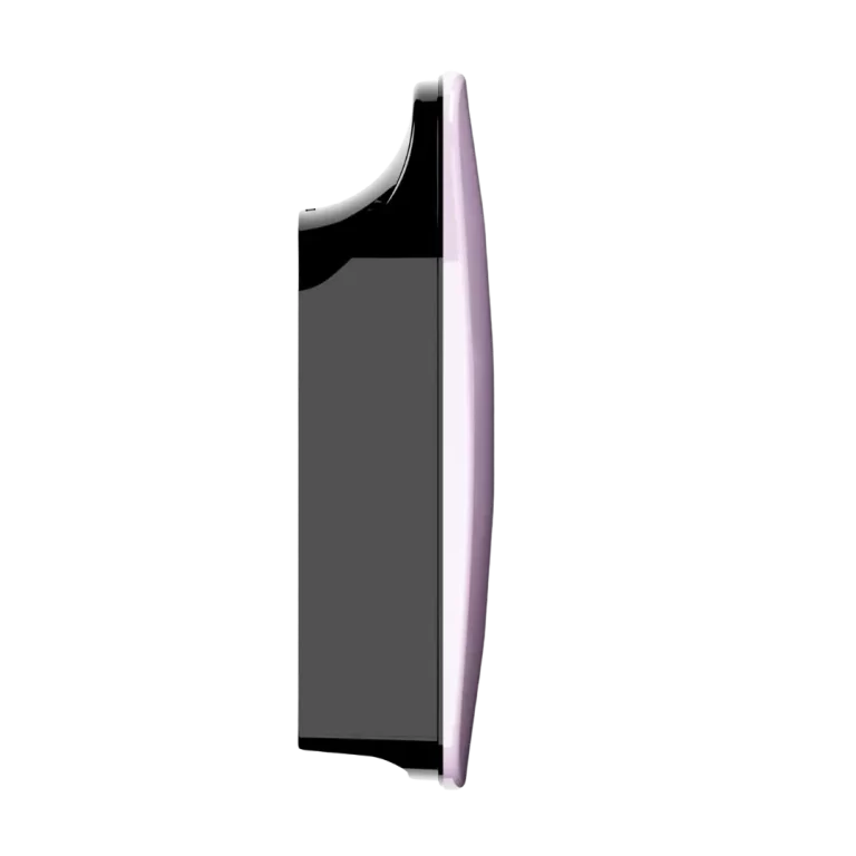 Q2 電動車單相三相充電樁 粉色 側面