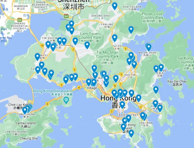 電車充電安裝個案地圖